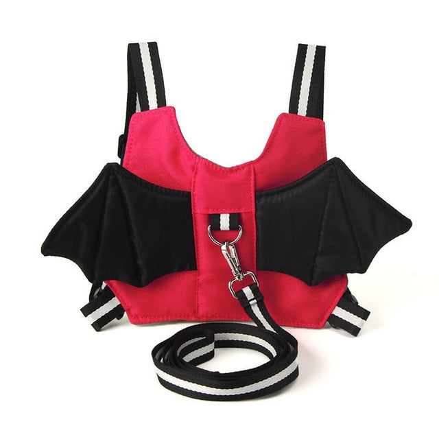 Doodle Baby Anti-lost Harness Leash-baby-Bat- Red-Free Item Online