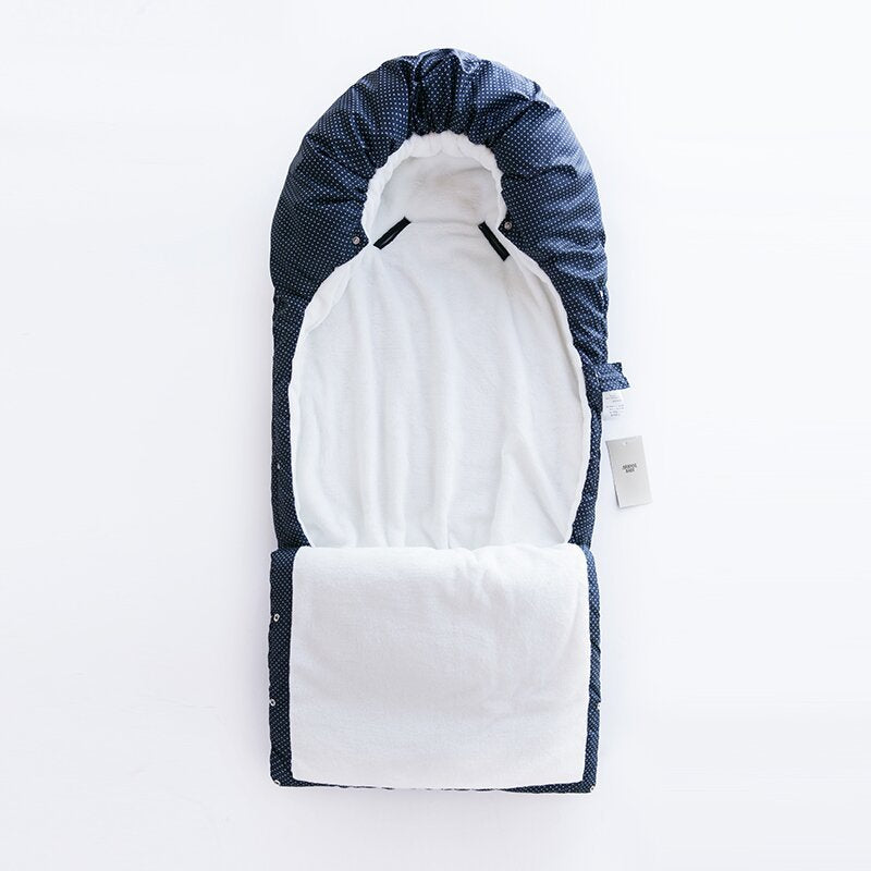 Doodle Cotton Sleeping Bag Warmer Baby Stroller Footmuff-baby footmuff-Free Item Online