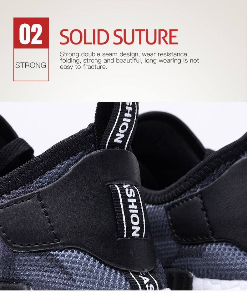 Bondonie Men's Camouflage Breathable Fashion Sneakers-Men Shoes-Free Item Online