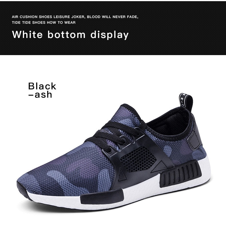 Bondonie Men's Camouflage Breathable Fashion Sneakers-Men Shoes-Free Item Online